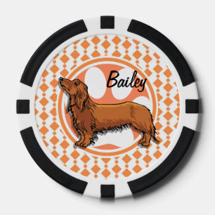 red long-haired dachshund.png poker chips