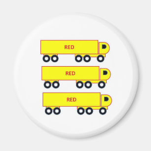 red lorry yellow lorry magnet