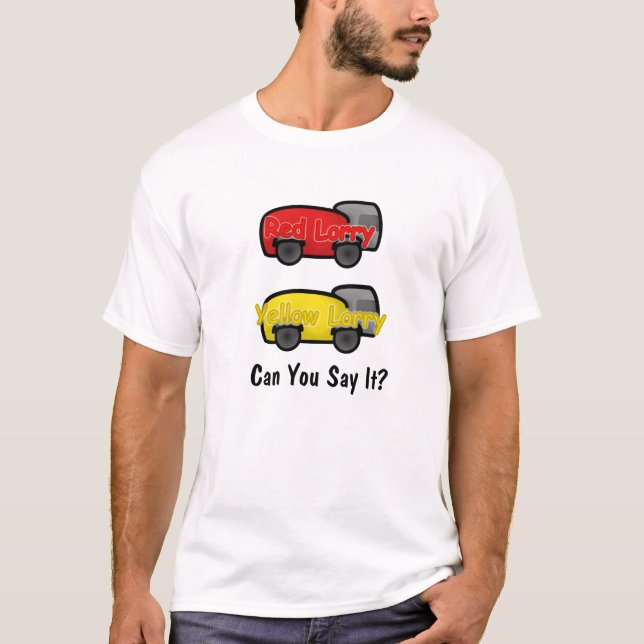 Red Lorry Yellow Lorry T-Shirt (Front)