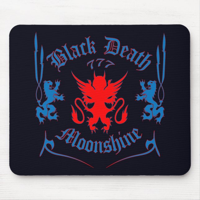 Red Louie Mouse Mat (Front)