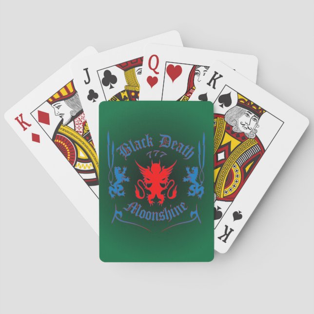 Red Louie Playing Cards (Back)