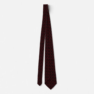 Red Love - Add your favorite colors - Hearts Tie