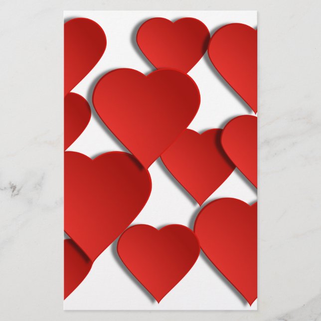 Red Love Hearts (Front)