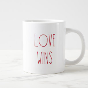 Red Love Wins Speciality Mug