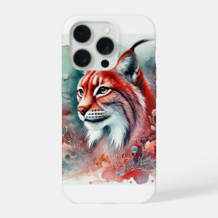 Red Lynx 010924AREF110 - Watercolor iPhone 15 Pro Case