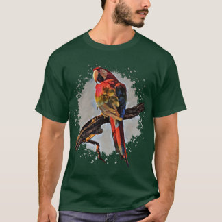 Red macaw 2 T-Shirt
