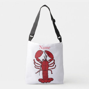 Red Maine Lobster Thunder_Cove Crossbody Bag