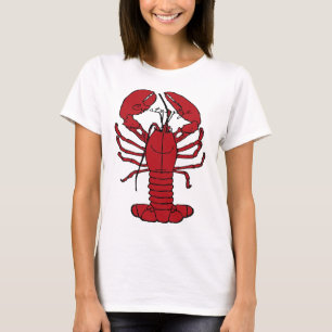 Red Maine Lobster Thunder_Cove T-Shirt