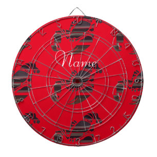 Red Maine Lobsters Thunder_Cove  Dartboard