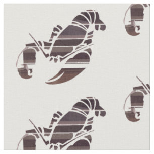 Red Maine Lobsters Thunder_Cove Fabric