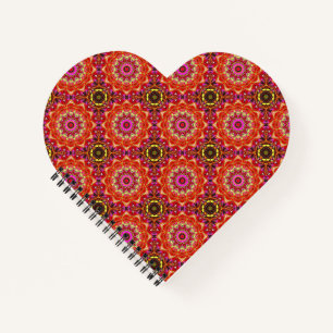 Red MANDALA Notebook