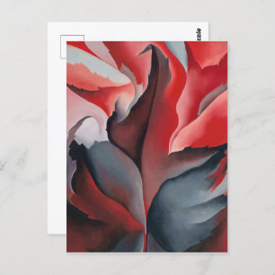 Red Maple at Lake George Georgia O'Keeffe Postcard