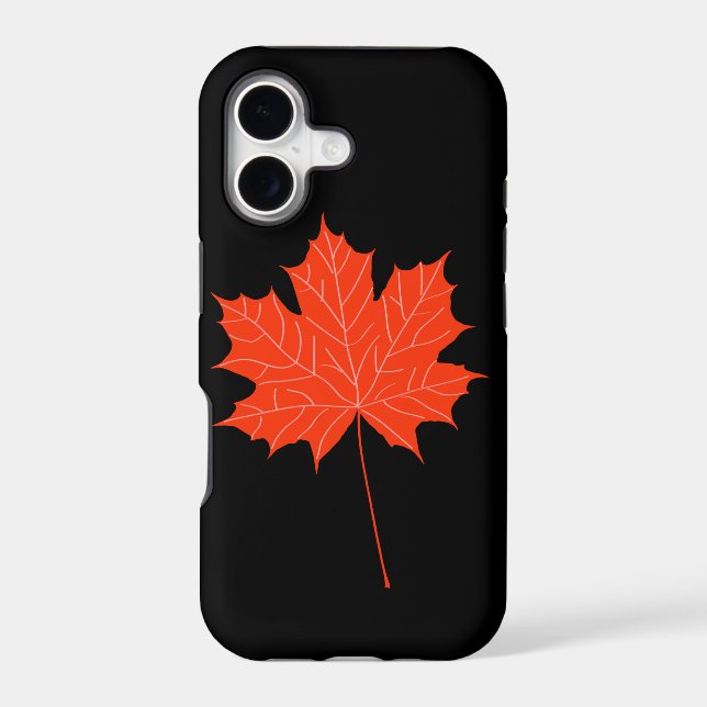 Red maple leaf (Back)