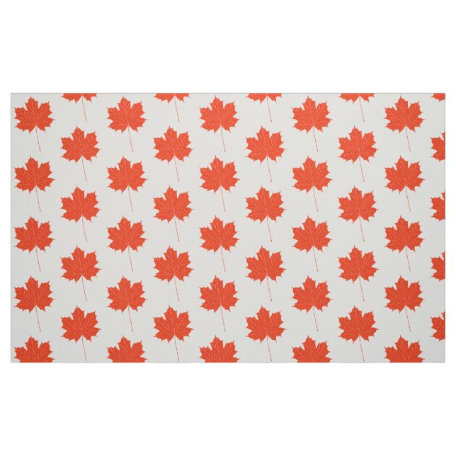 Red maple leaf fabric (Fat Quarter)