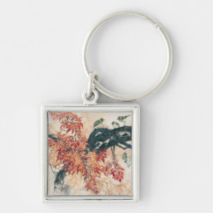 Red Maples Key Ring