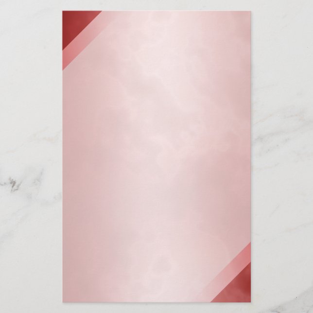 Red Marble Stationary 5.5" x 8.5" Stationery (Front)