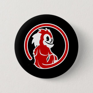 Red Marmoset Logo 6 Cm Round Badge