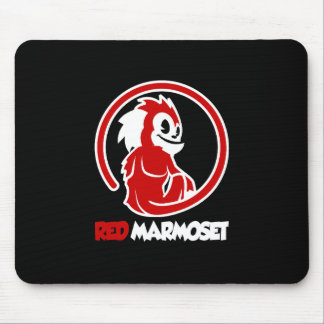 Red Marmoset Logo Mouse Mat