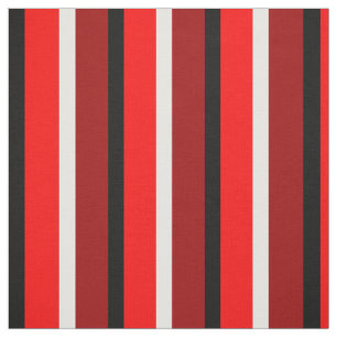 Red Maroon Stripes Pattern Design Fabric