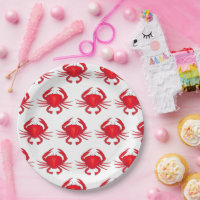 Red Maryland Hard Shell Crab Beach Ocean Seafood