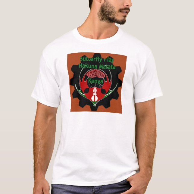 Red Matata Kenya spoke T-Shirt (Front)