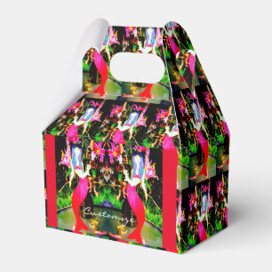 Red mermaid beauty partying Thunder_Cove Favour Box