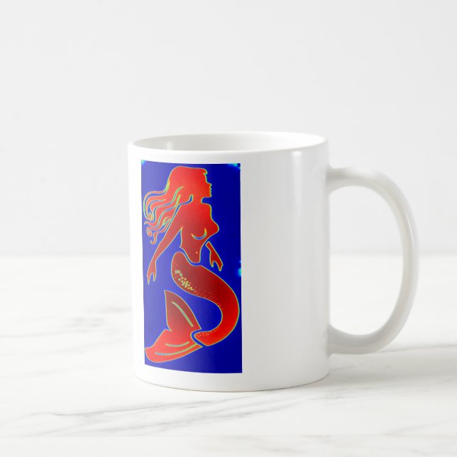 red mermaid mug (Right)