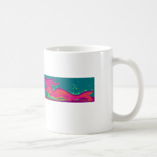 red mermaid mug