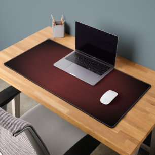 Red Metallic Desk Mat