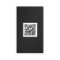 Red Metallic Elegance with QR code vertical
