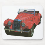 Red MG TF Mouse Mat<br><div class="desc">Red MG TF</div>