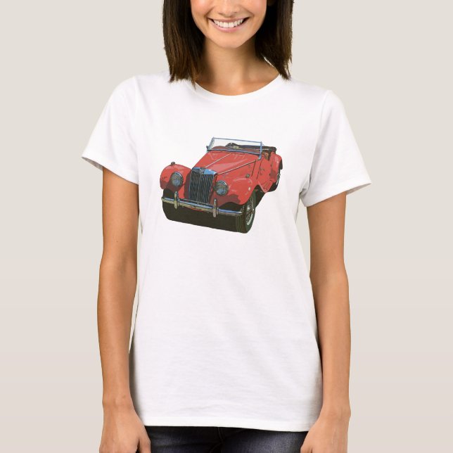 Red MG TF T-Shirt (Front)