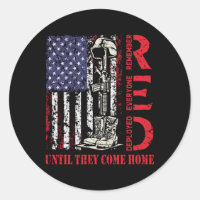 Red Military Remember Everyone Deployed Usa Flag