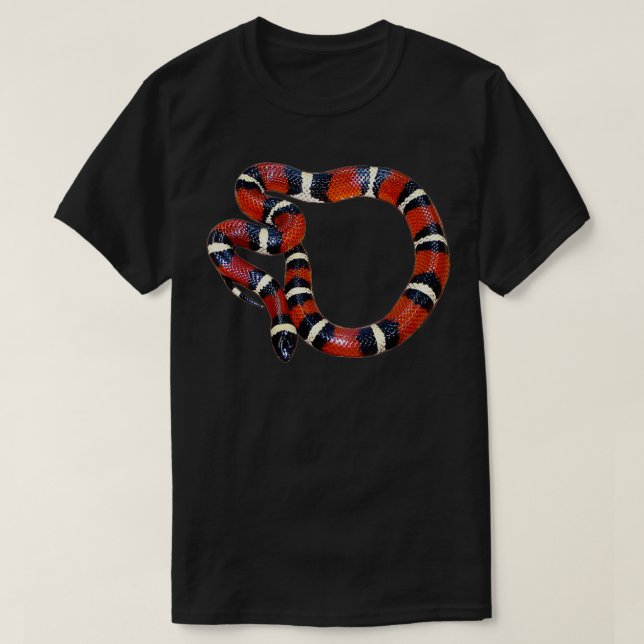 Red Milk Snake  T-Shirt (Design Front)