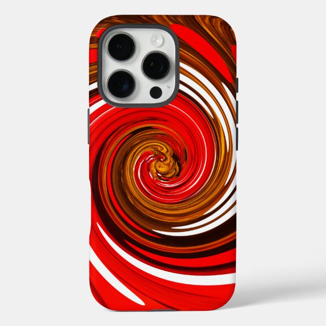 Red mix art Case-Mate iPhone case (Back)