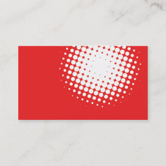 Red Modern Business Card