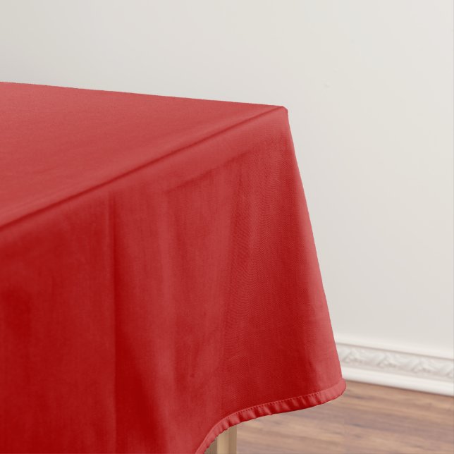 Red Modern Christmas Tablecloths (In Situ)