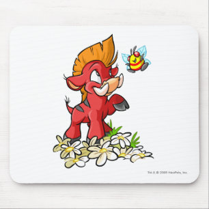Red Moehog and Buzz Mouse Mat