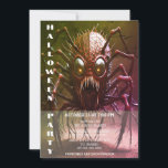 Red Monster Halloween Party Invitation<br><div class="desc">Beautiful Red Monster Halloween Party Invitation</div>
