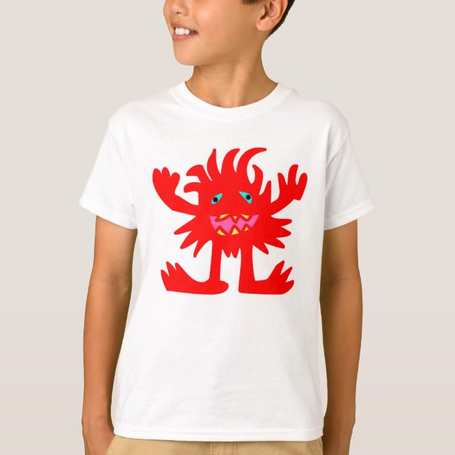 Red Monster T-Shirt (Front)