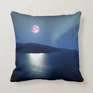 Red Moon Aurora Cushion