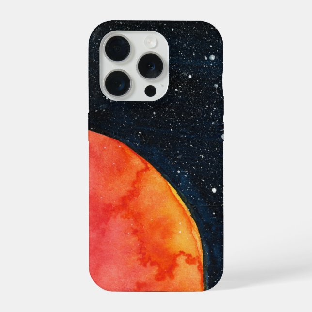 Red Moon Galaxy Phone Case (Back)