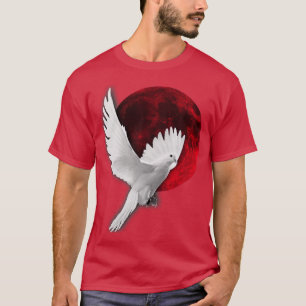 Red moon pigeon T-Shirt