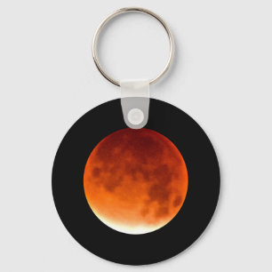 Red Moon Risiing Key Ring
