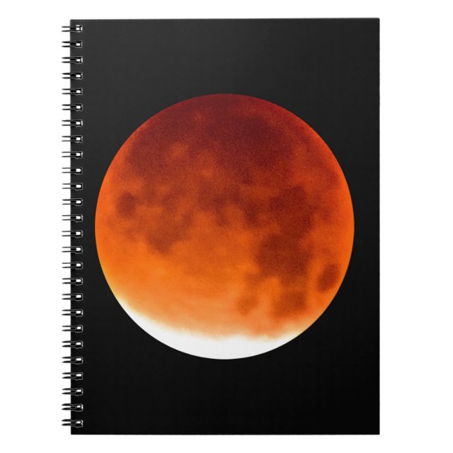 Red Moon Risiing Notebook (Front)