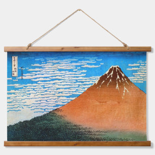 Red Mount Fuji, Hokusai, Ukiyo-e Hanging Tapestry
