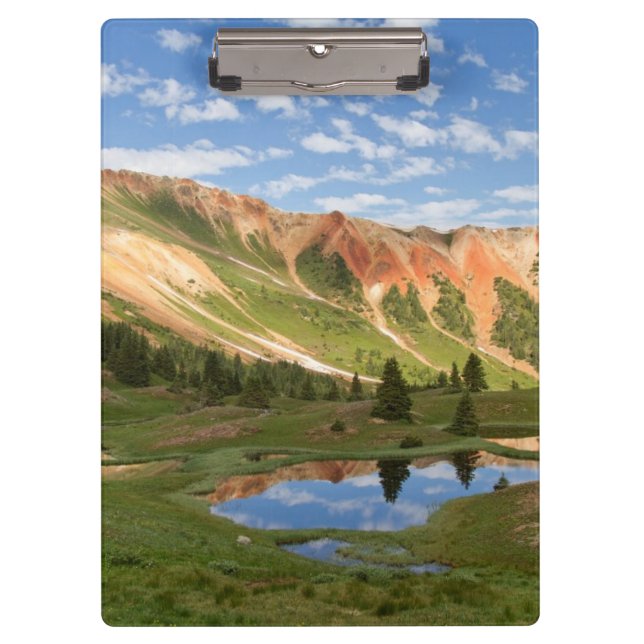 Red Mountain Reflection Clipboard (Front)