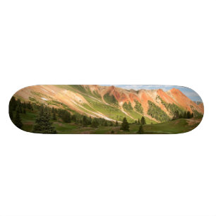 Red Mountain Reflection Skateboard