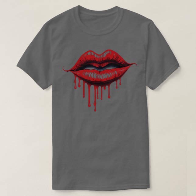 red mouth T-Shirt (Design Front)