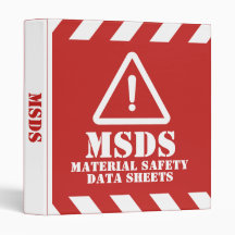 Red MSDS Material Safety Data Sheets